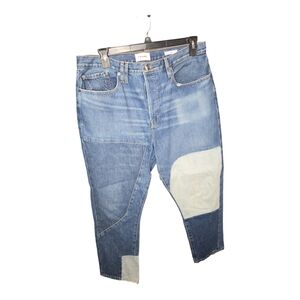 Frame Women's Le Original Straight Leg Patchwork Jeans Size 34